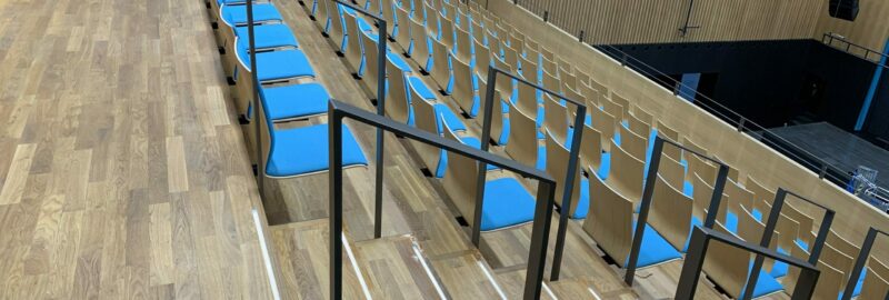 Stufenbeleuchtung Stadthalle Stufenbeleuchtung Stadthalle