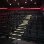 Treppenbeleuchtung im Kinosaal