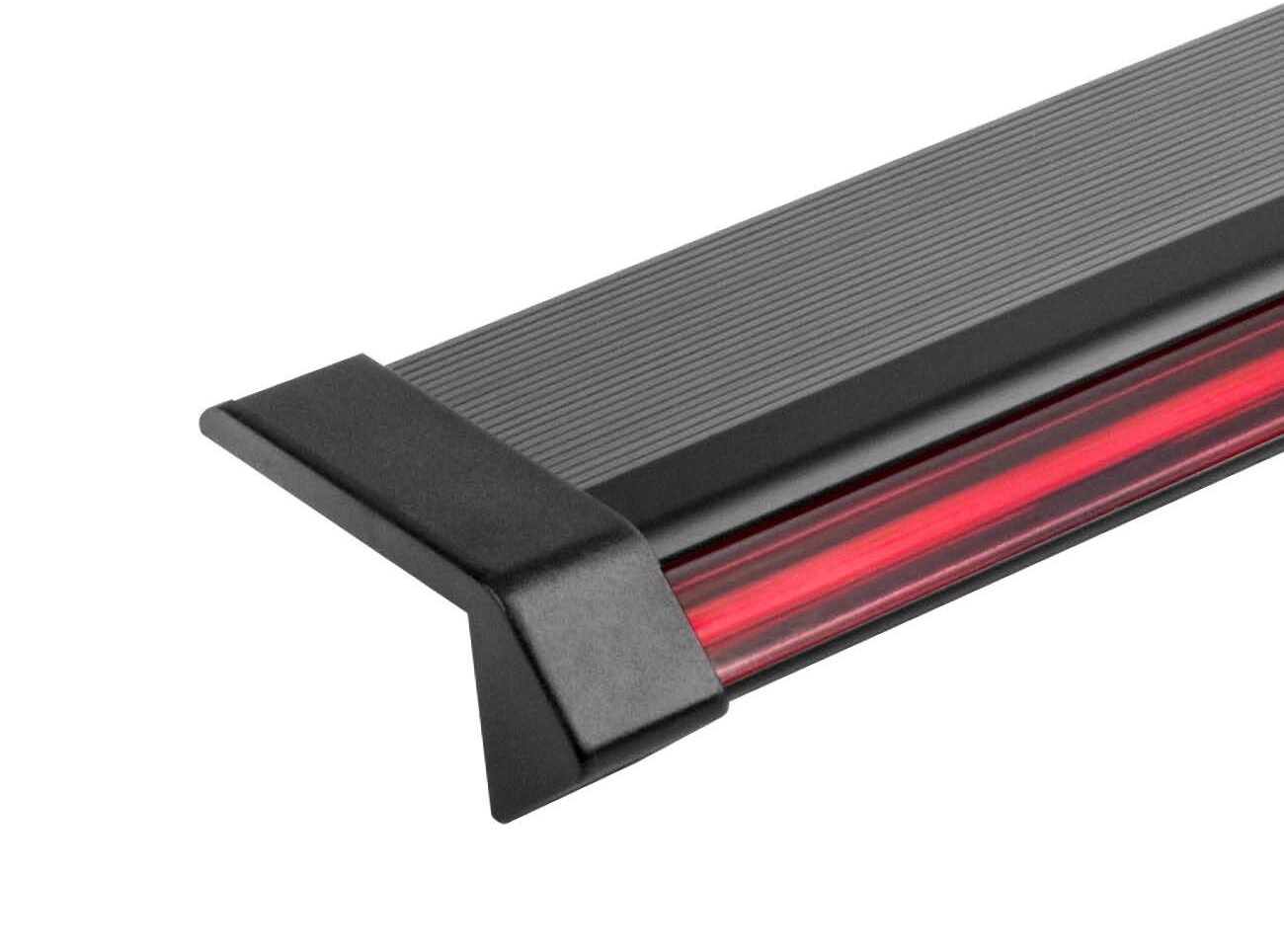 Stufenprofil-BL-homogen-schwarz treppenkantenprofil schwarz mit beleuchteter Kante