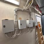 Gehäuse mit Dimmer und Netzteil für Stufenbeleuchtung