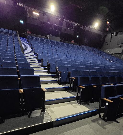 Stufenbeleuchtung-Theater-Tribuene LED-Stufenprofile auf einer Tribüne