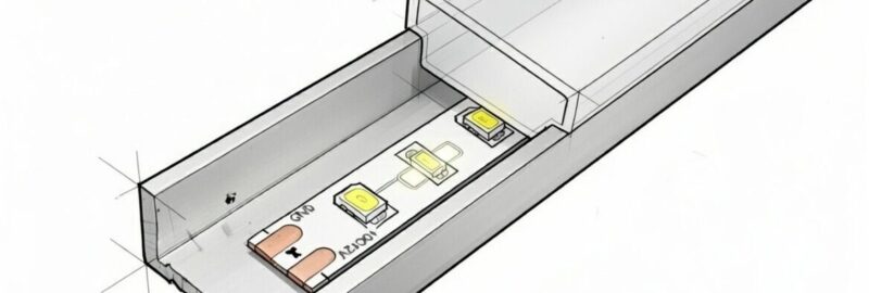 Einbaulleuchte für Stufen SBS Bissinger Lights Einbausegment SBS