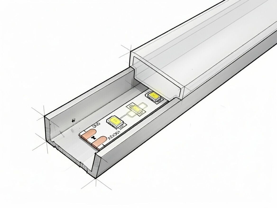 Einbaulleuchte für Stufen SBS Bissinger Lights Einbausegment SBS