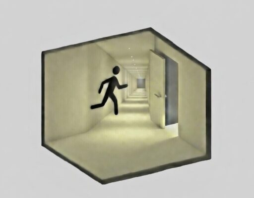 Sicheritsbeleuchtung Darstellung Fluchtweg mit Sicherheitsbeleuchtung Decke