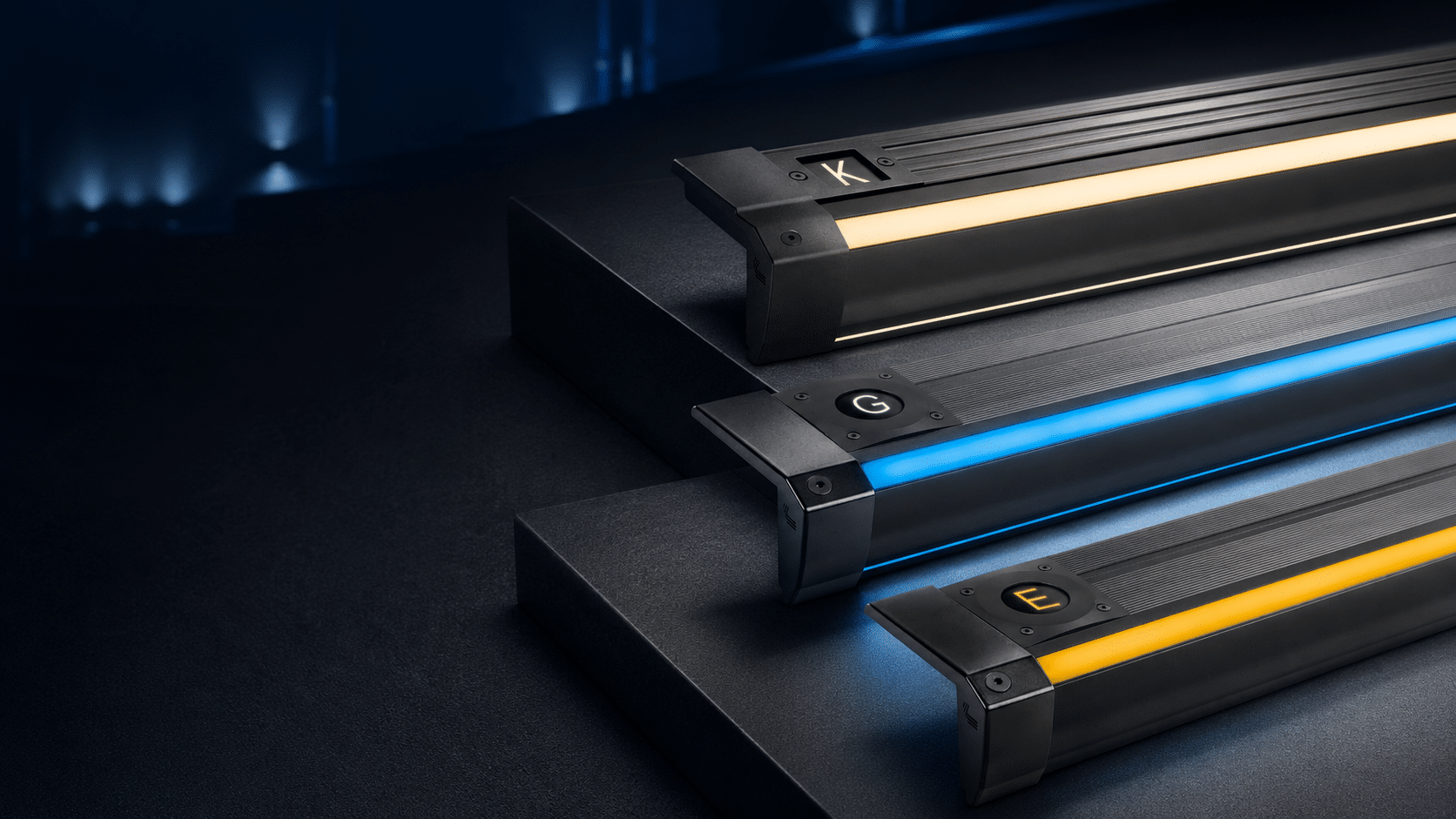 LED-Stufenprofile SL1, SL2 und SLR von Bissinger Lights